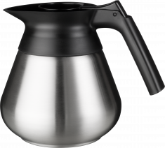 Stainless steel decanter